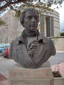 Busto de Balmis. San Juan de Alicante